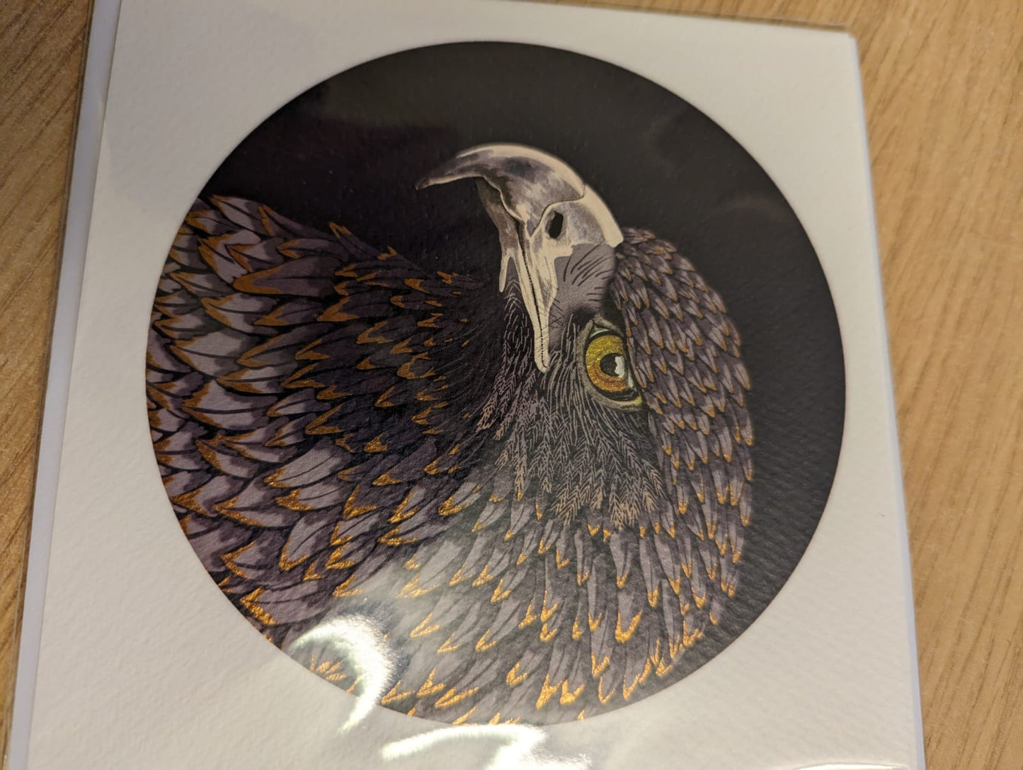 Golden Eagle Foil Greeting Card