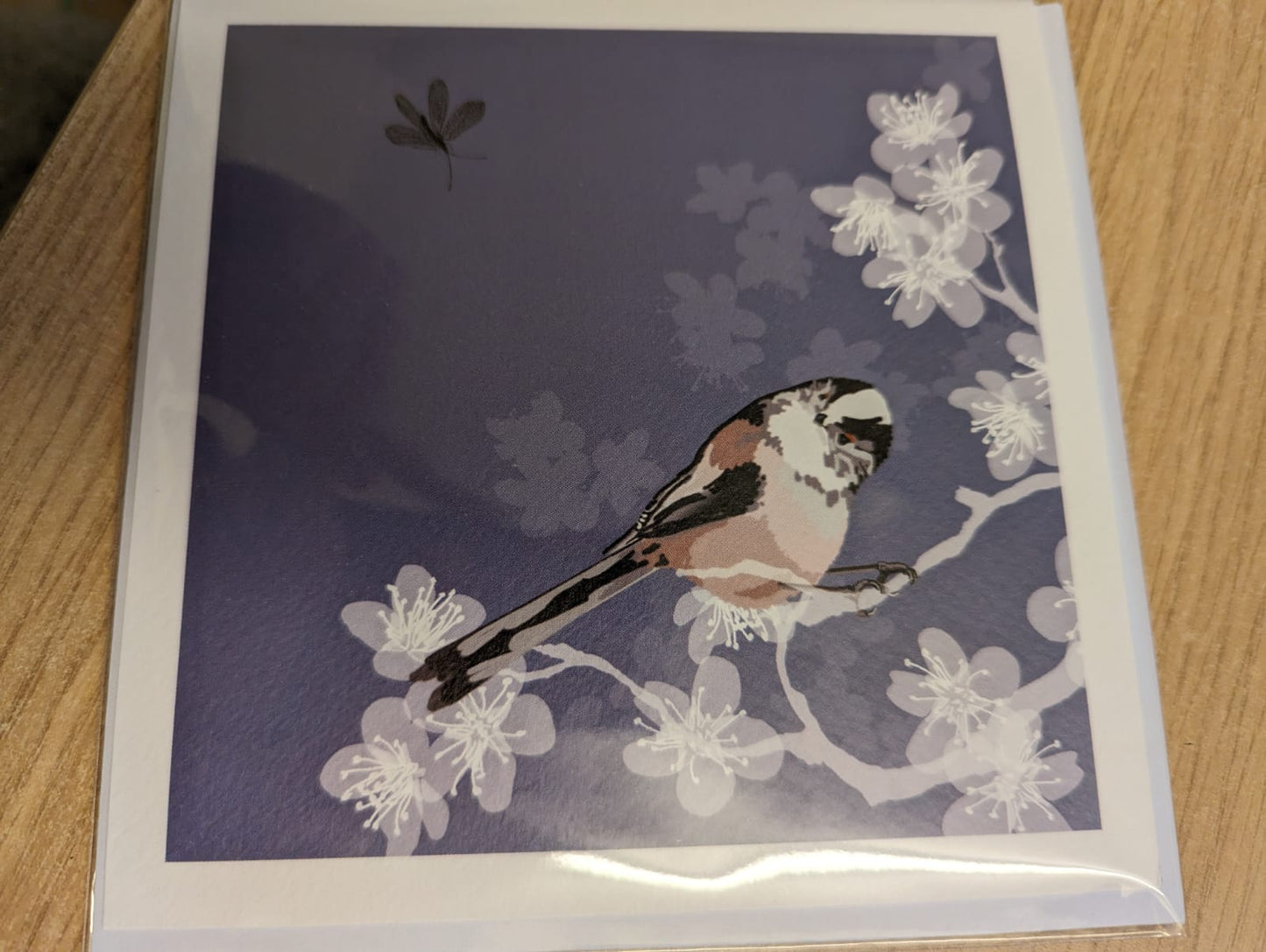 Long Tailed Tit Greeting Card