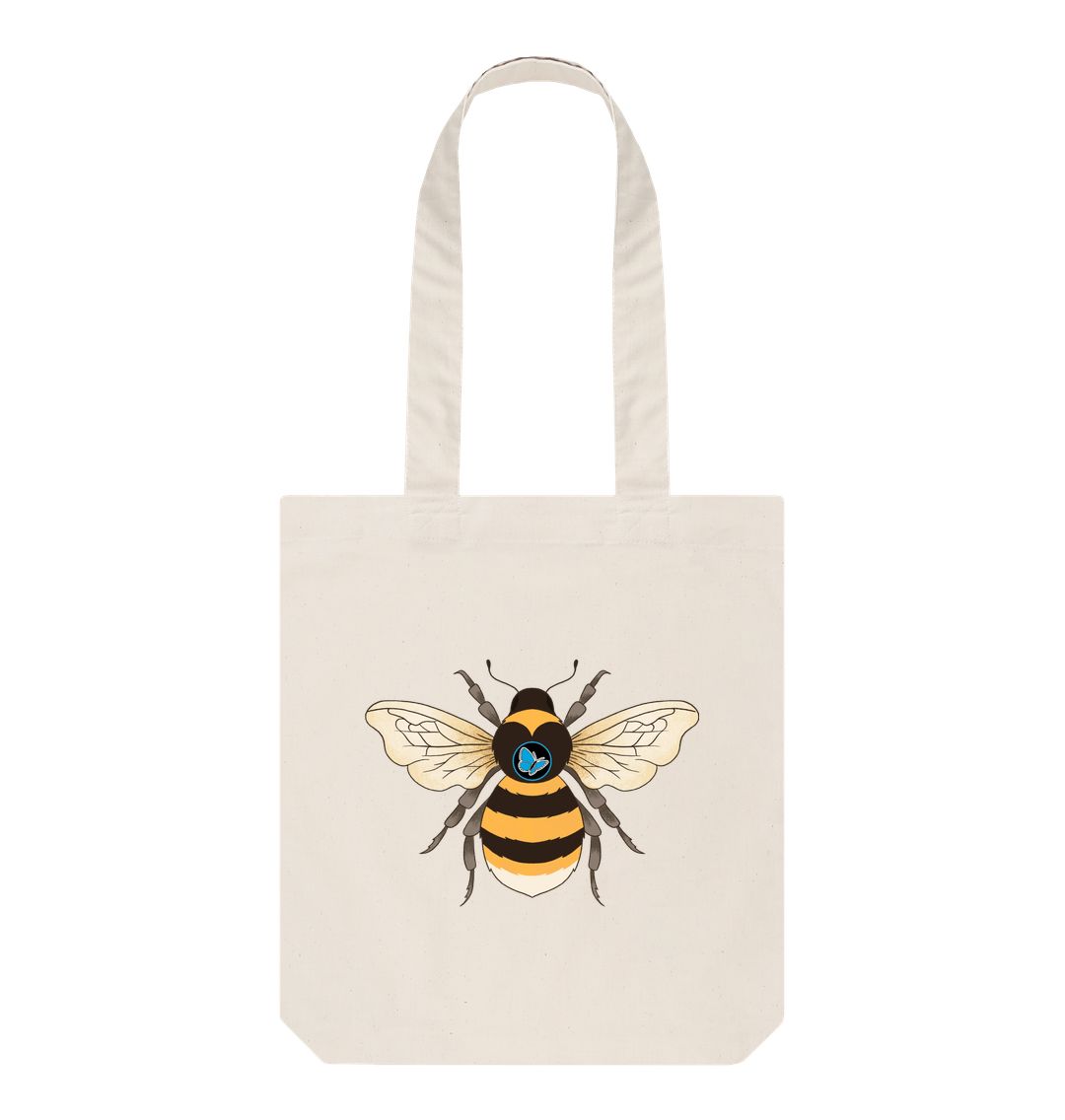 Natural Bee Tote Bag