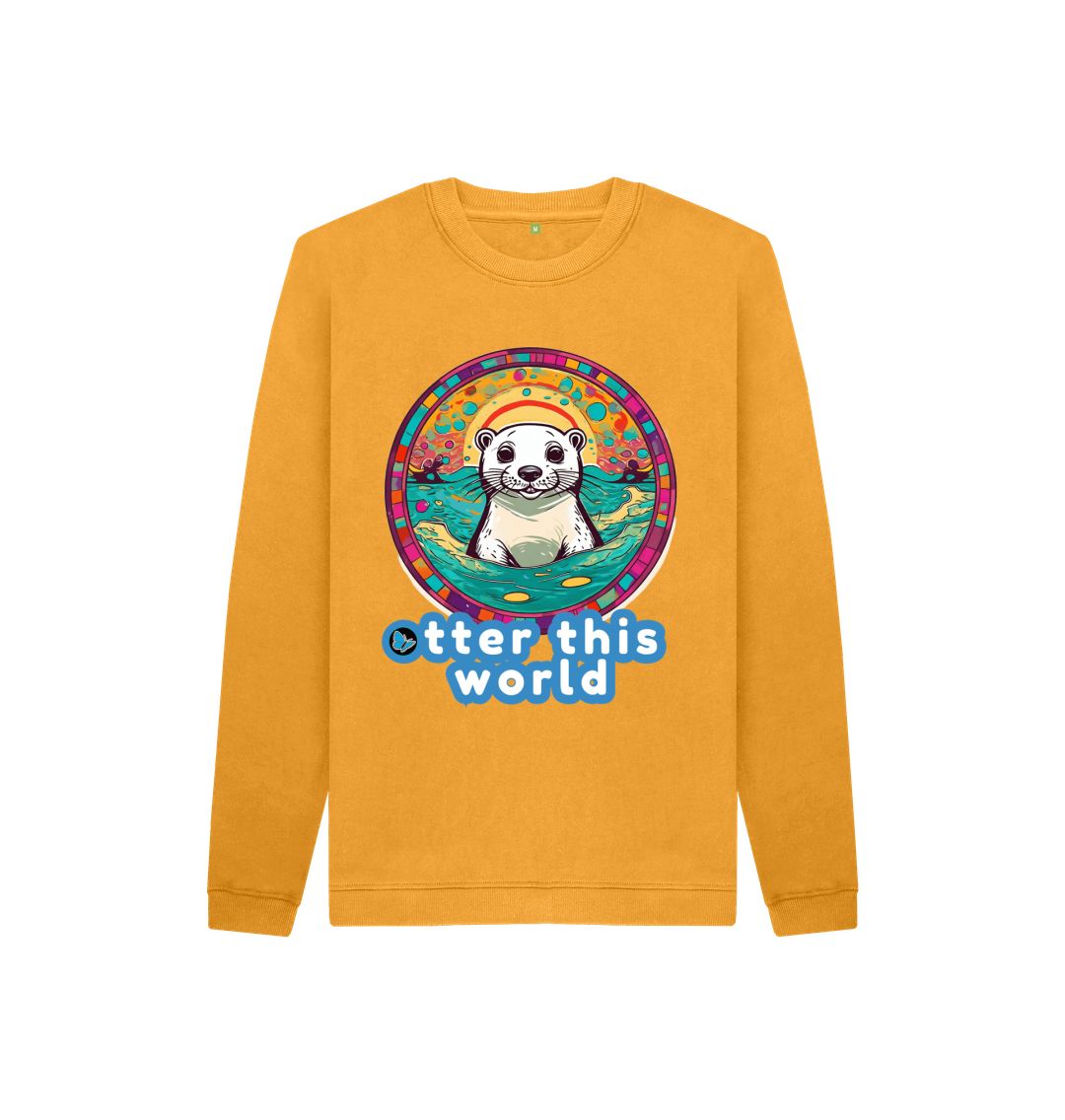 Mustard Otter this World Sweater - Children - Teemill