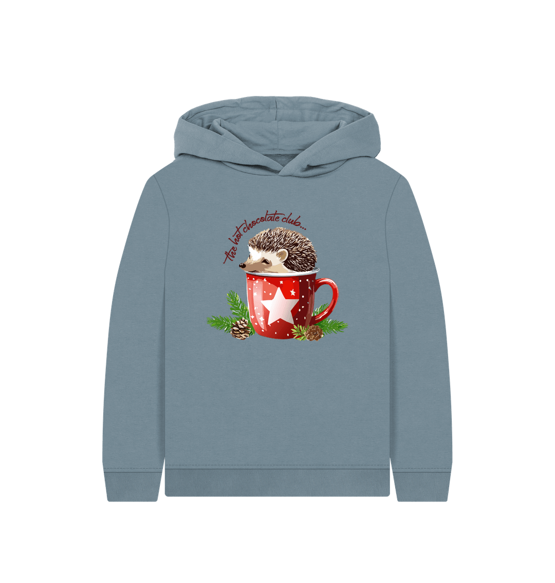 Stone Blue Hedgehog Christmas Jumper - Teemill