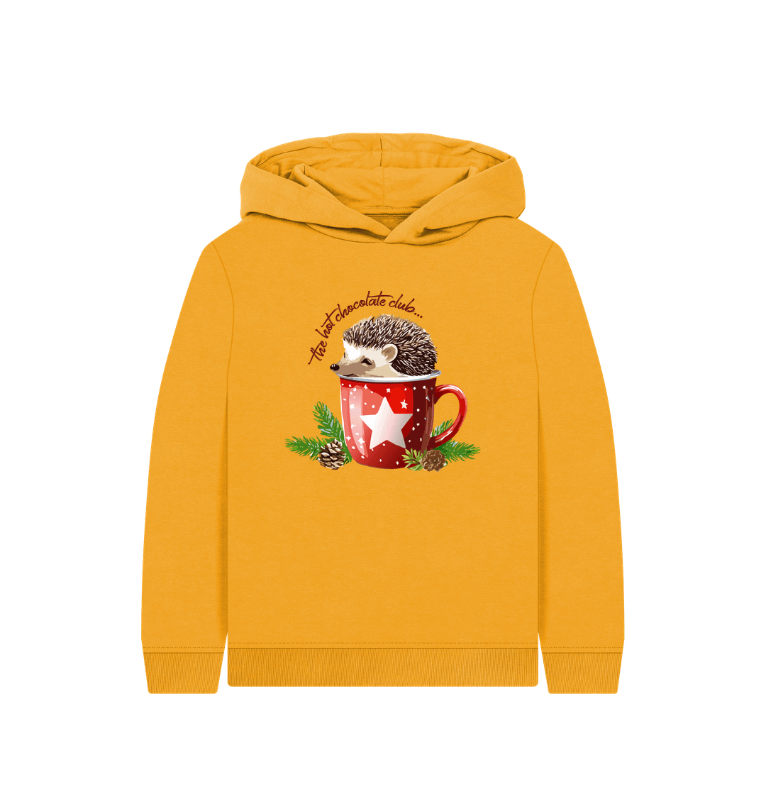 Mustard Hedgehog Christmas Jumper - Teemill
