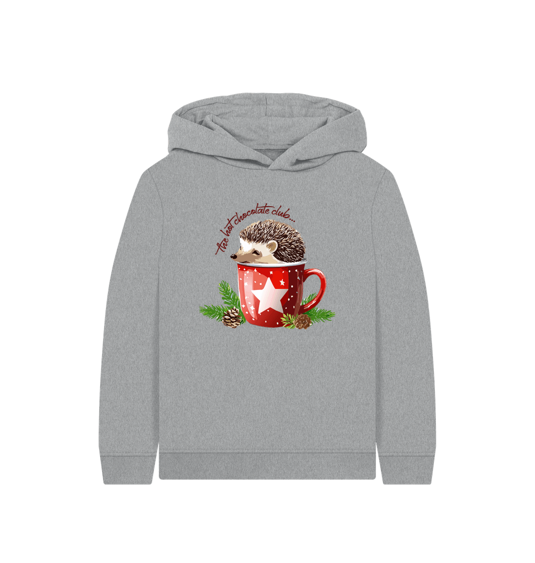 Athletic Grey Hedgehog Christmas Jumper - Teemill