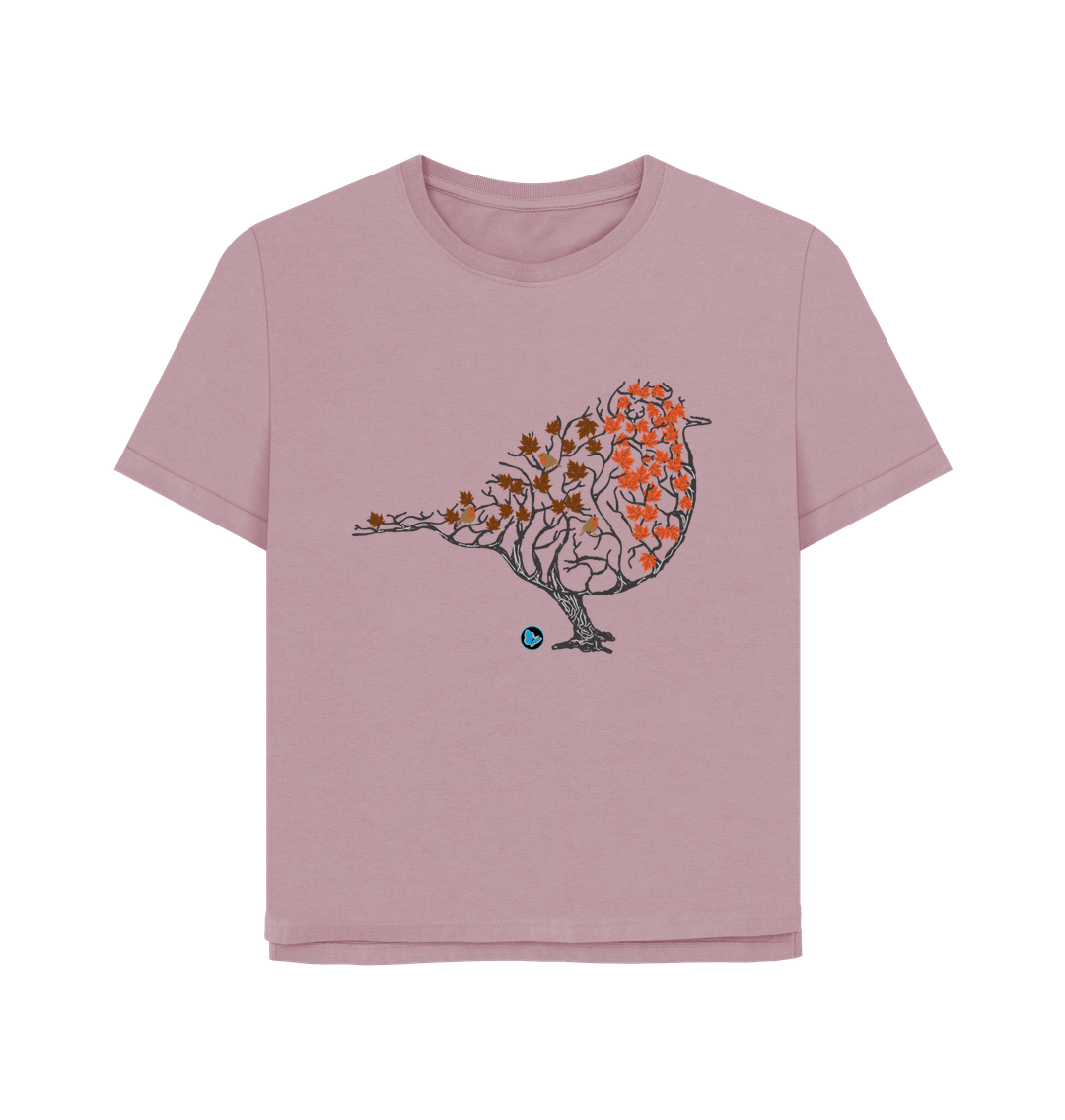 Mauve Printed T-shirt