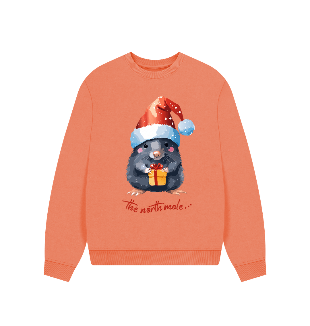 Apricot The North Mole Christmas Crewneck - Teemill