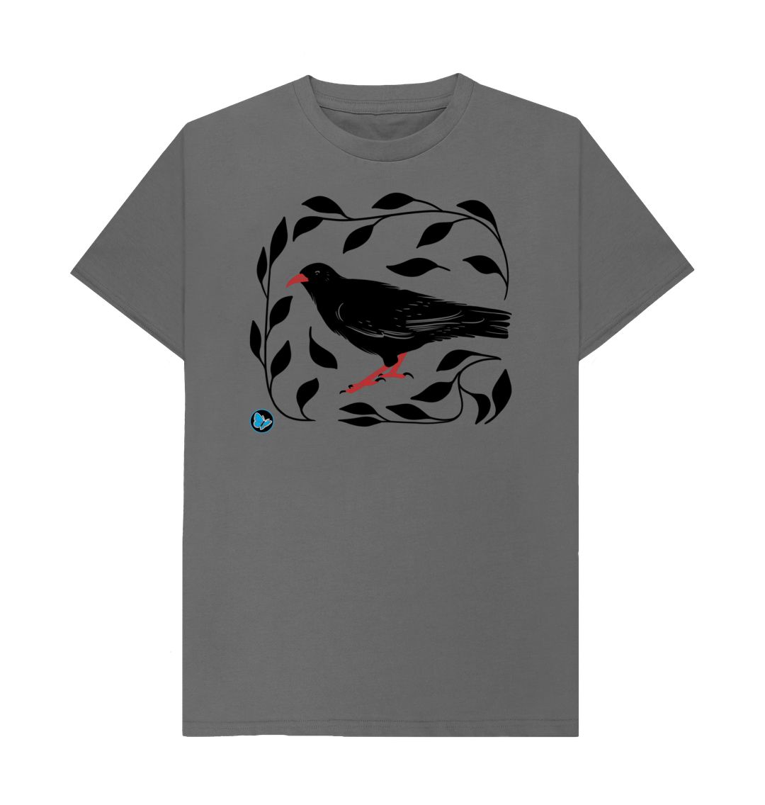 Slate Grey Chough T-Shirt - Teemill