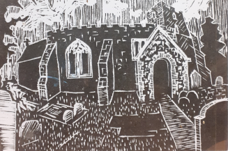 Romney Marsh All Saints Church Greeting Card