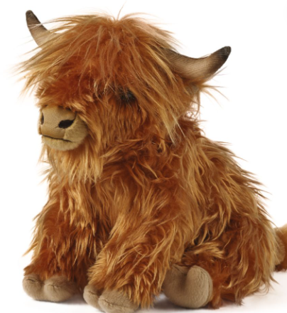 Highland Cow Stuffed Toy