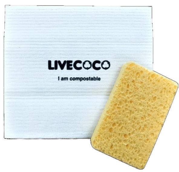 Compostable Cleaning Sponges