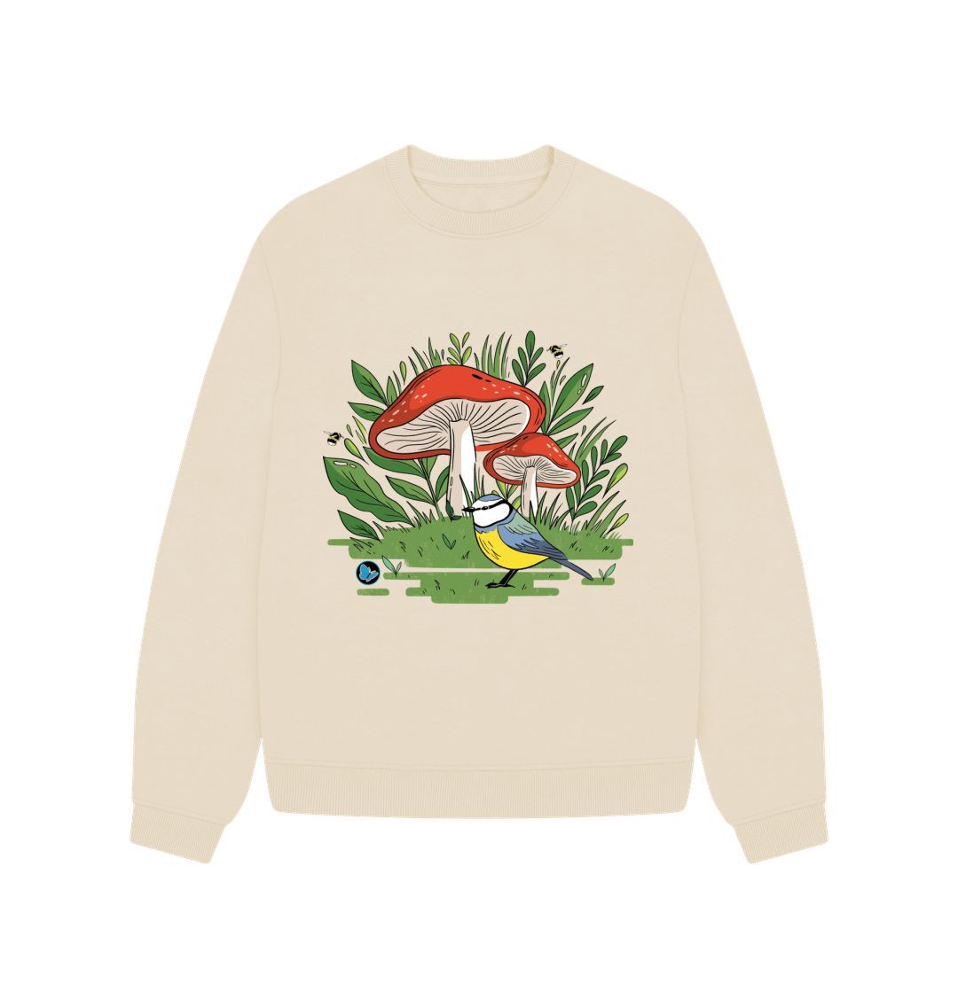 Oat Oversized Mushroom Jumper - Teemill