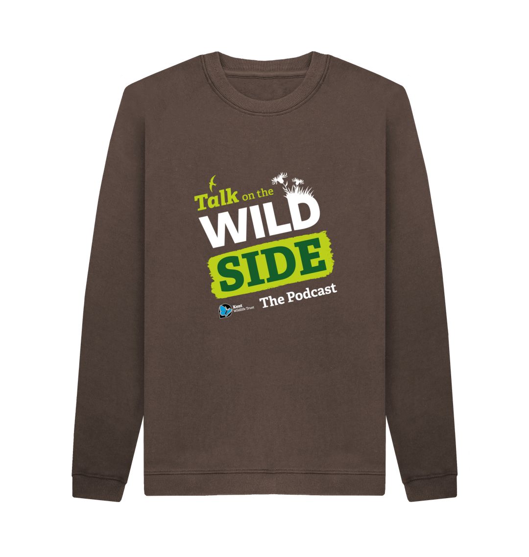 Chocolate Talk on the Wild Side Crew Neck Sweater - Teemill