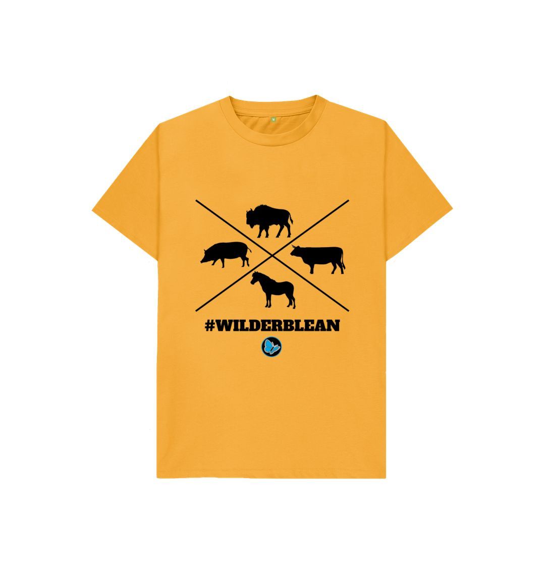 Mustard Conservation Grazers T-Shirt - Children - Teemill