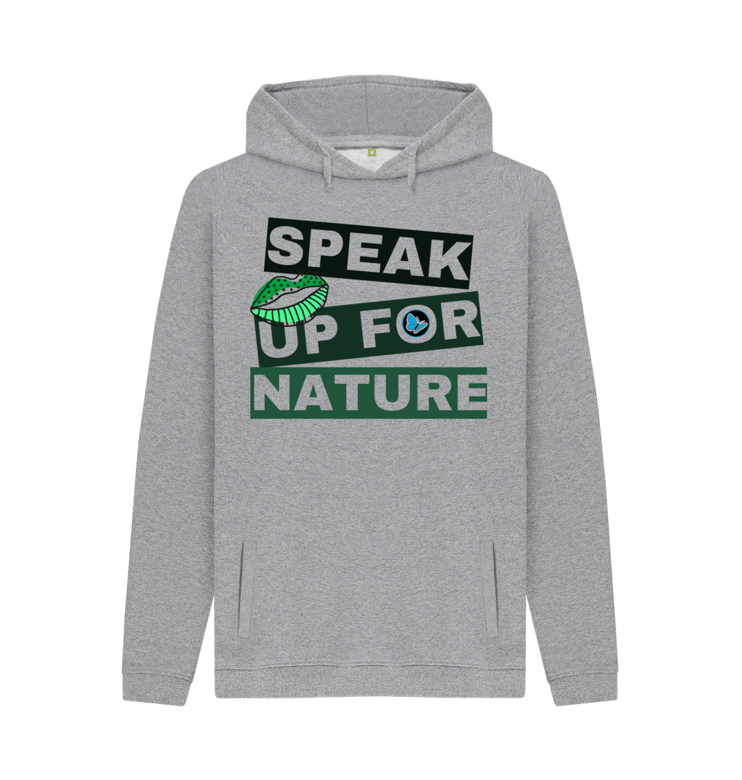 Light Heather Printed Hoody Front