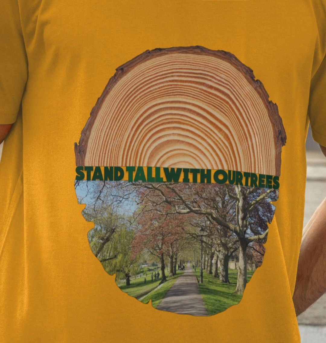 Stand Tall With Our Trees Woodlands Campaign T-Shirt - Teemill