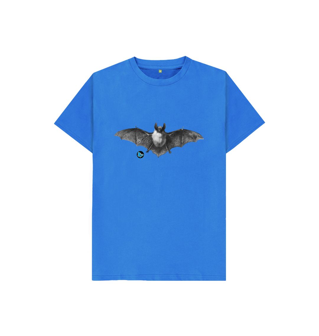 Bright Blue Bat T-Shirt - Children - Teemill