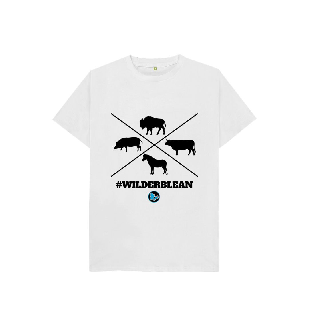 White Conservation Grazers T-Shirt - Children - Teemill