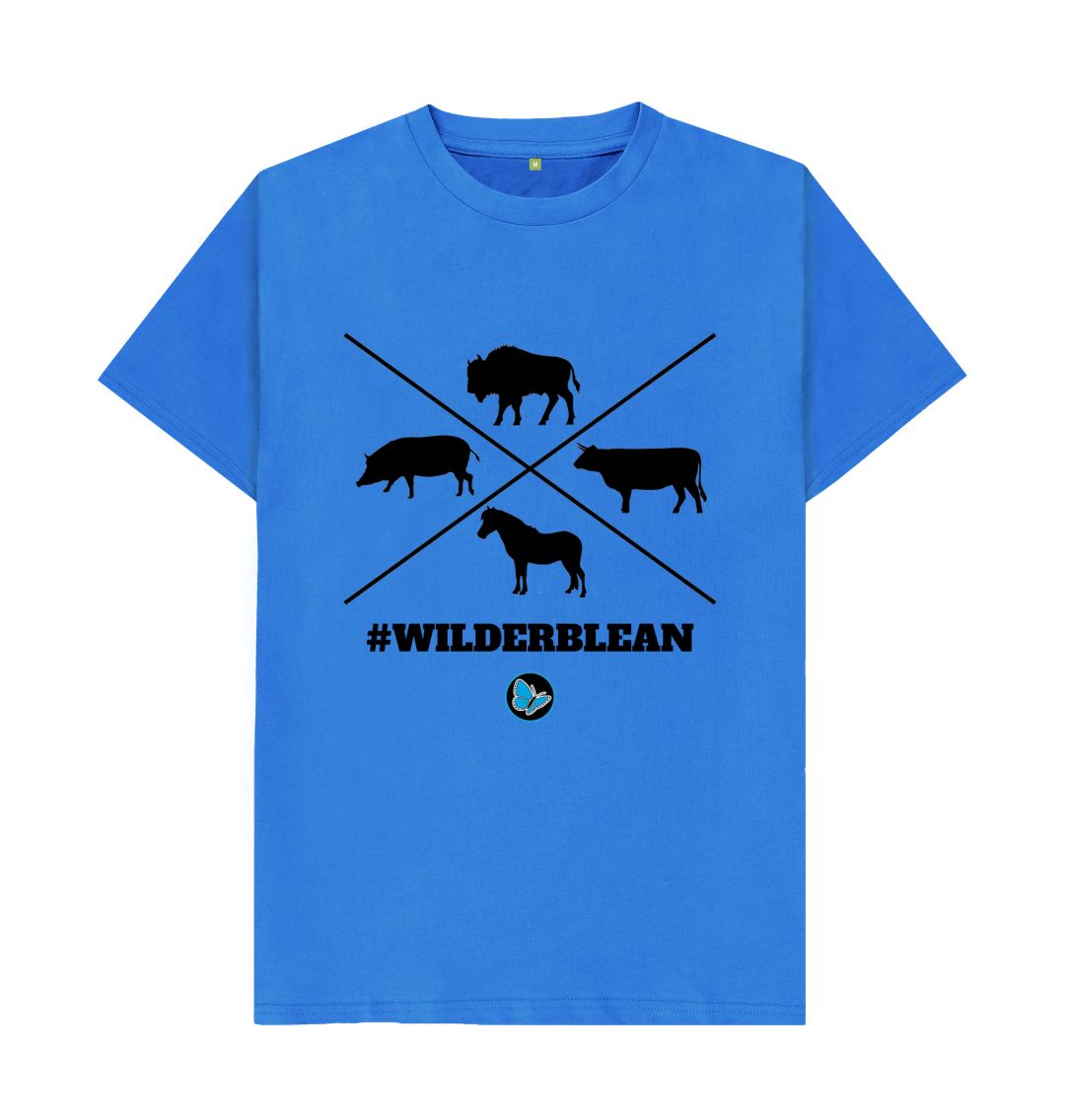 Bright Blue Conservation Grazers T-Shirt - Men