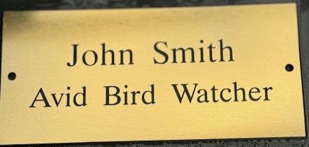 Legacy Landscapes Gift Plaque