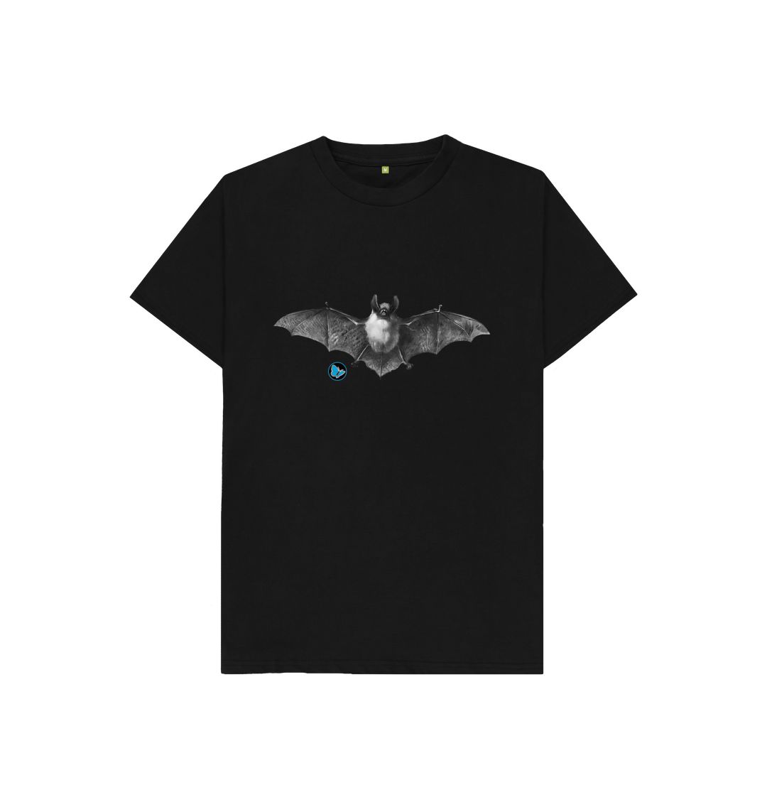 Black Bat T-Shirt - Children - Teemill