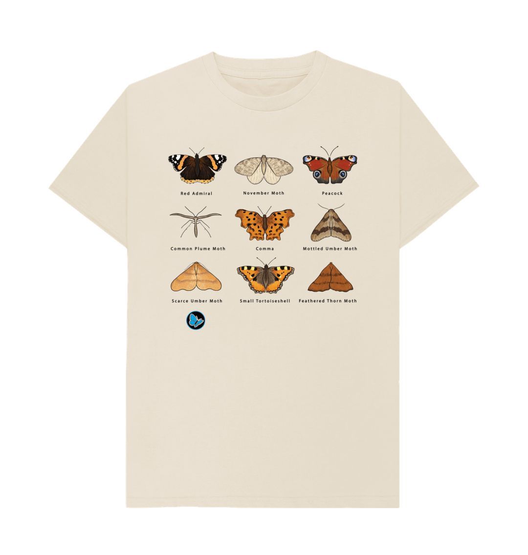 Oat Butterfly T-Shirt - Teemill