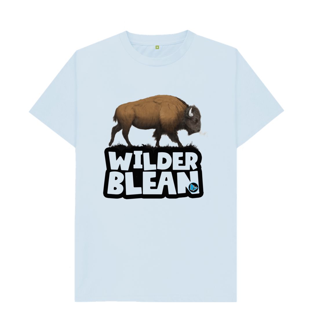 Sky Blue Wilder Blean T-shirt - Teemill
