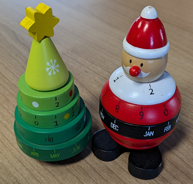 Wooden Christmas Calendar