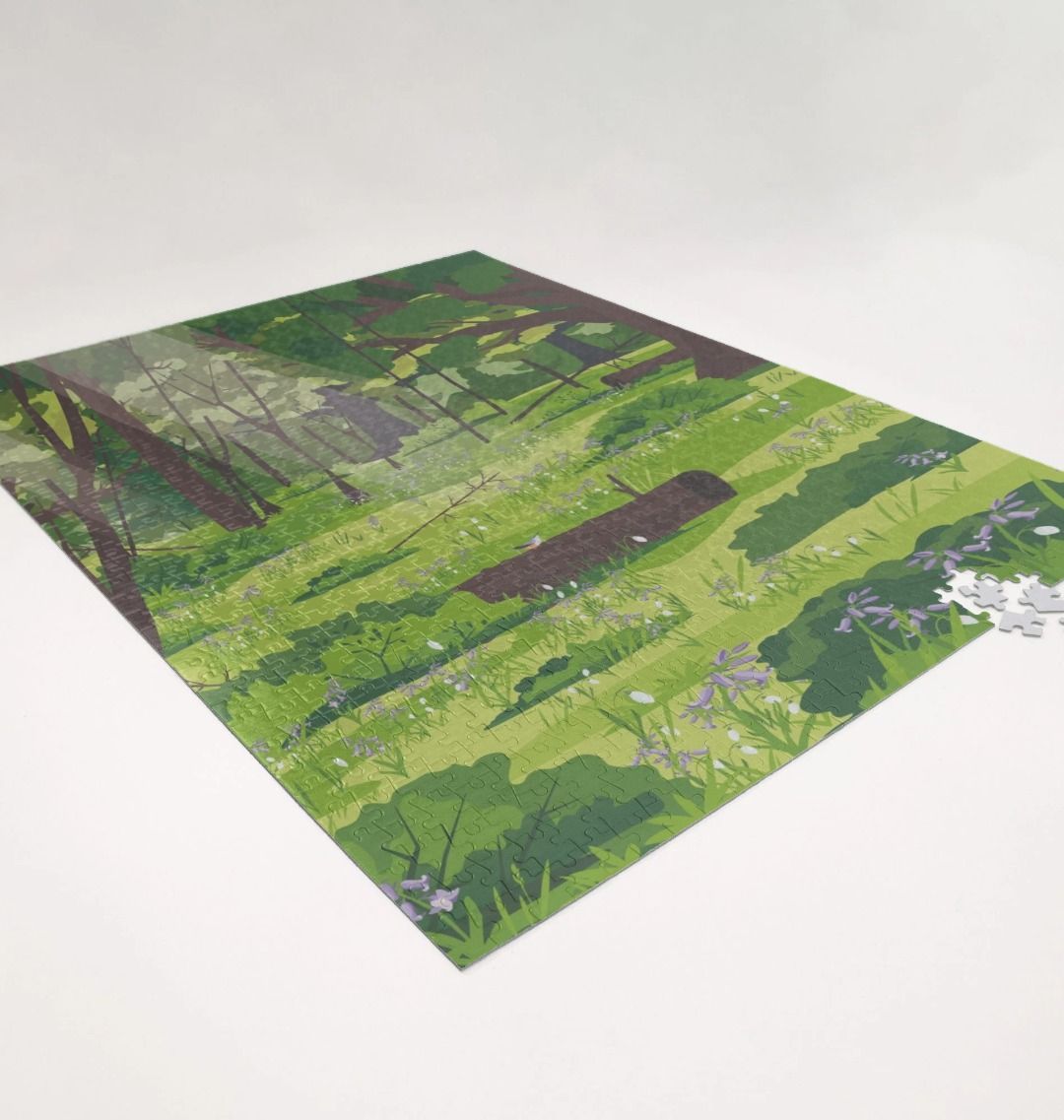 Hoads Wood Illustrated 1000 Piece Jigsaw Puzzle