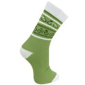 Bamboo Socks (Bicycles Green & Cream)