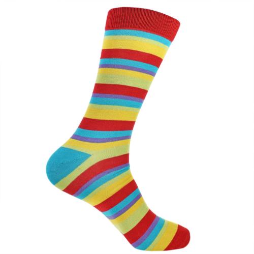 Bamboo Socks (Rainbow Stripes)