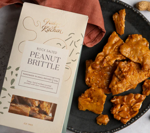 Rock Salted Peanut Brittle