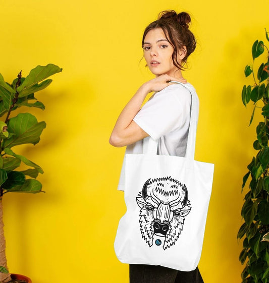 Strong Bison Tote Bag