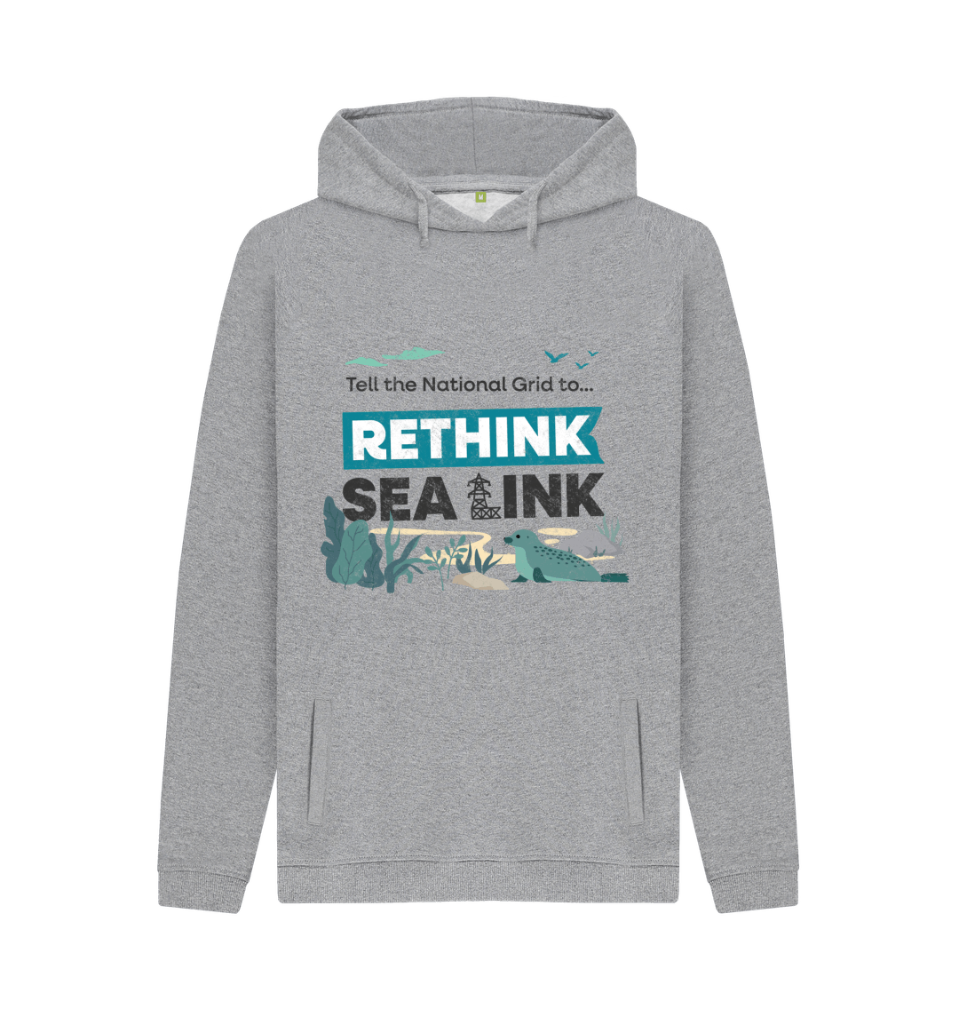 Light Heather Printed Hoody Front