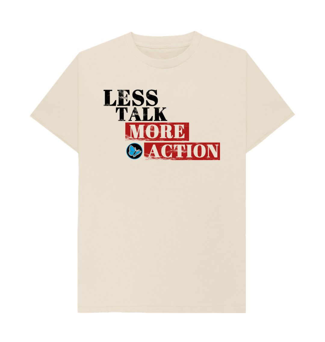 Oat Less Talk More Action T-Shirt - Teemill