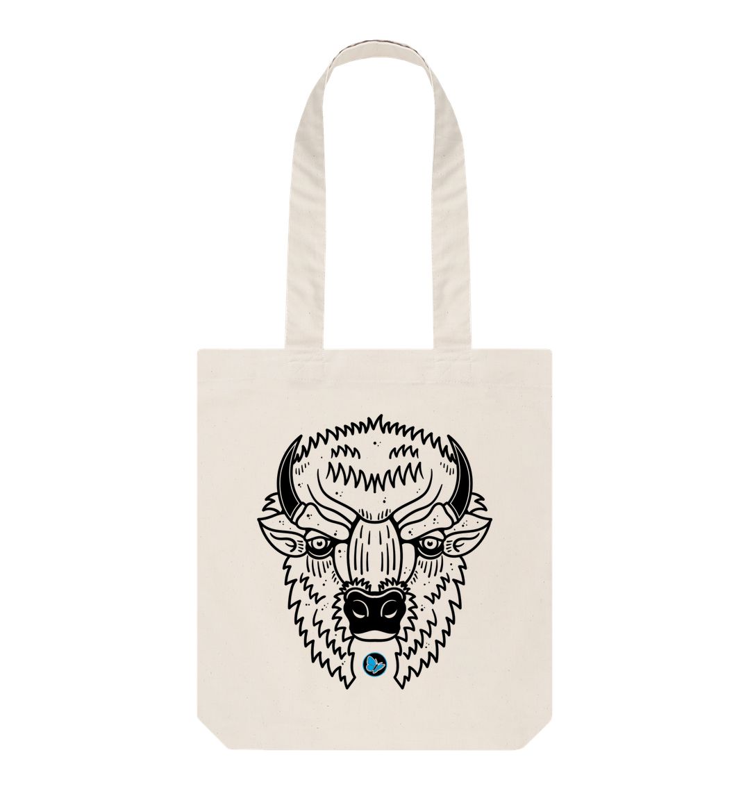 Natural Strong Bison Tote Bag