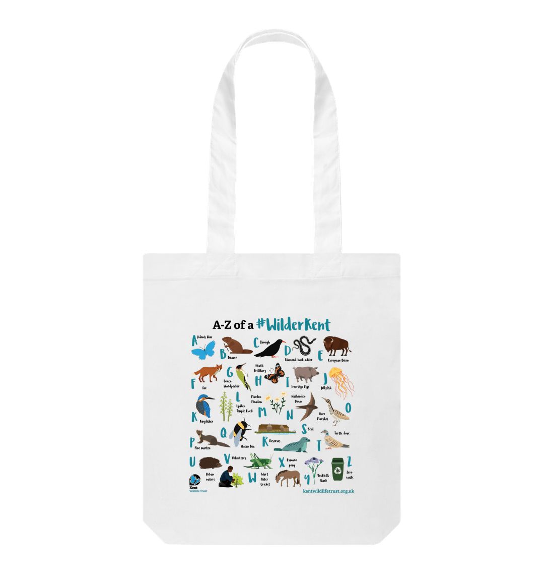 White A-Z of a Wilder Kent Tote-Bag