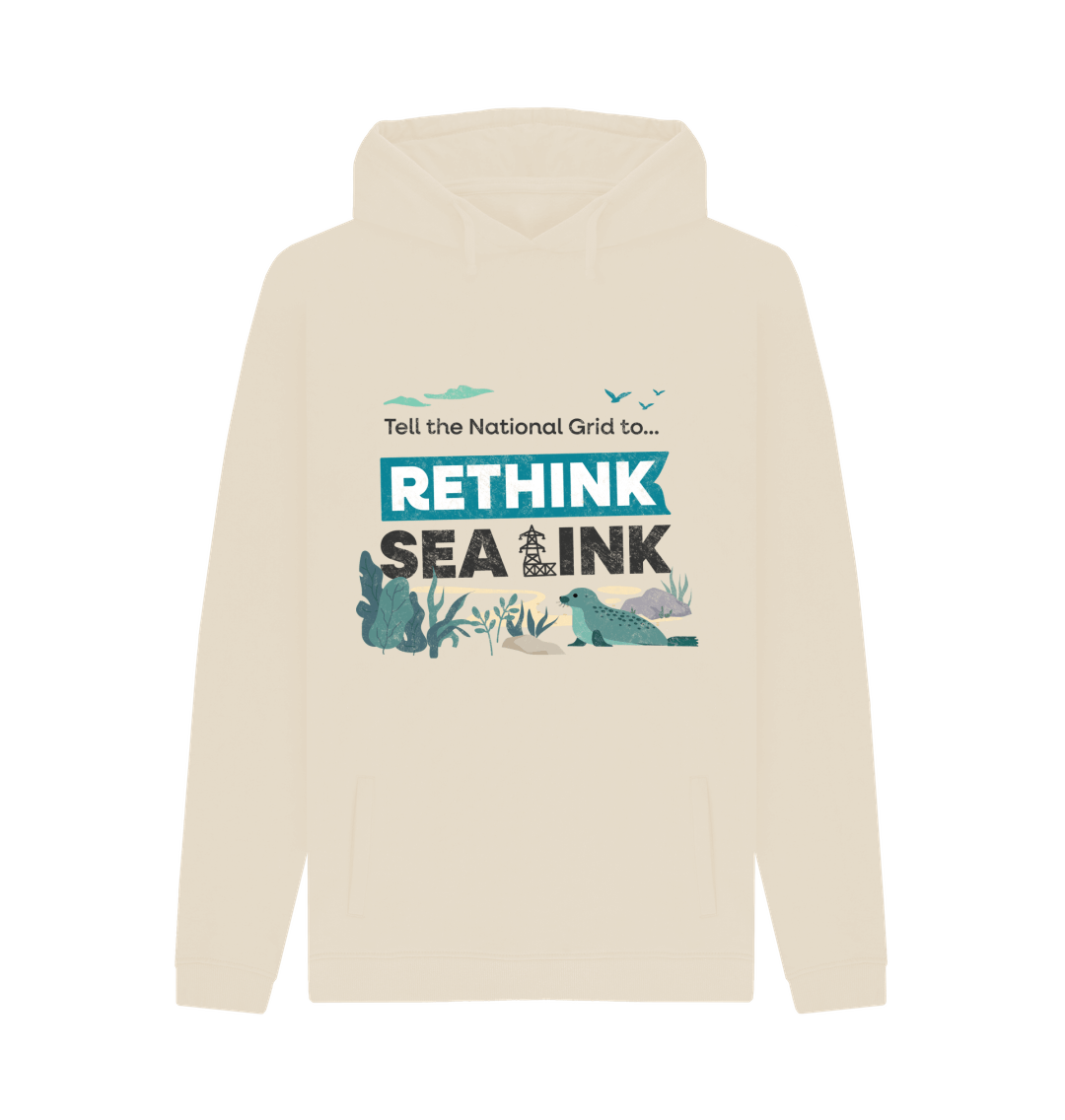 Oat Printed Hoody Front