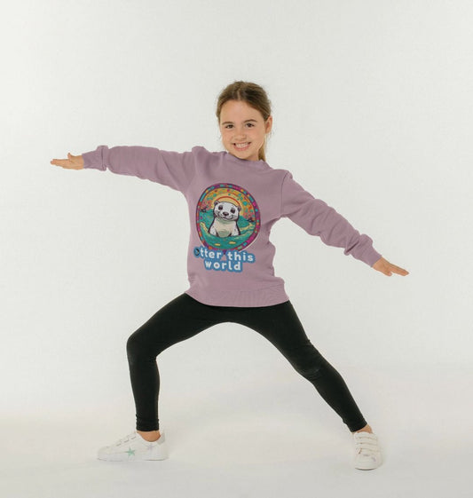 Otter this World Sweater - Children - Teemill