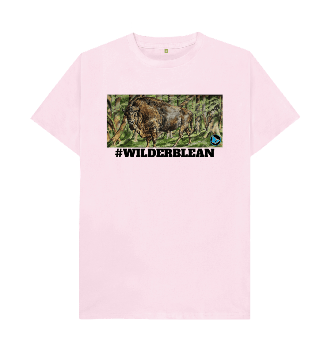 Pink Bison Street Art T-Shirt - Teemill