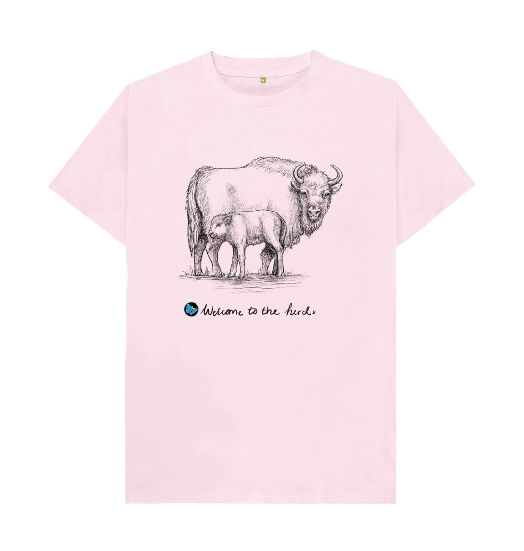 Pink Welcome to the Herd T-Shirt - Teemill