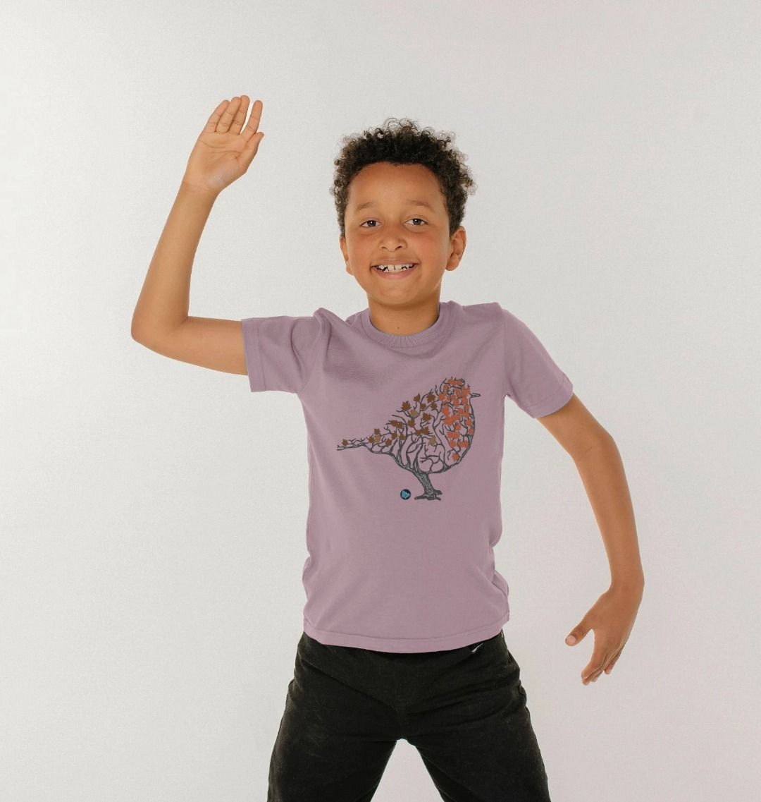 Robin Tree T-Shirt - Children - Teemill