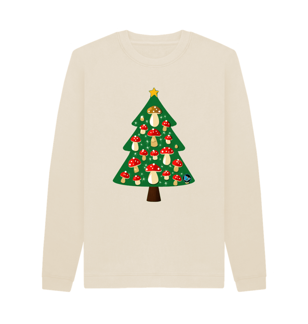 Oat Printed Sweater Front