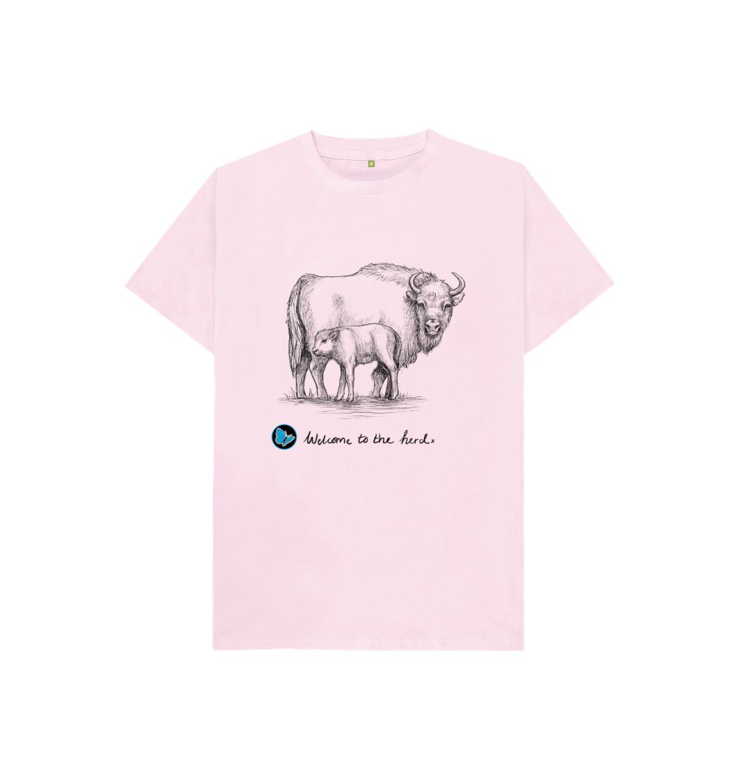 Pink Welcome to the Herd T-Shirt -Children - Teemill