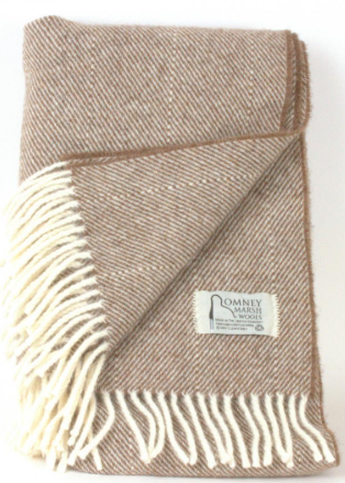 Romney Marsh Wool Throw
